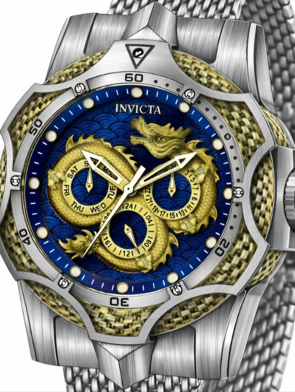 Invicta Reserve Venom Draconis Watch - MSRP $580 - SOLD OUT ONLINE - Picture 2 of 4